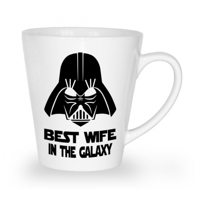 Kubek latte Best wife in the galaxy